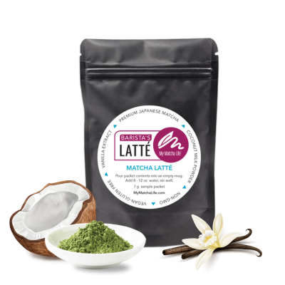 Barista's Premium Matcha Latte Travel Packet