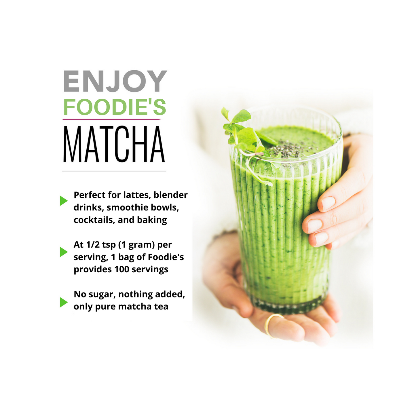 Foodie’s Matcha 3.5 oz