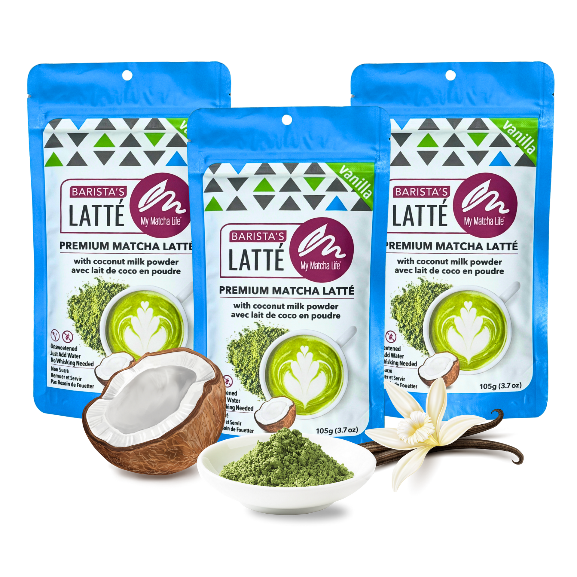 Barista's Matcha Latte Triple Bundle – My Matcha Life