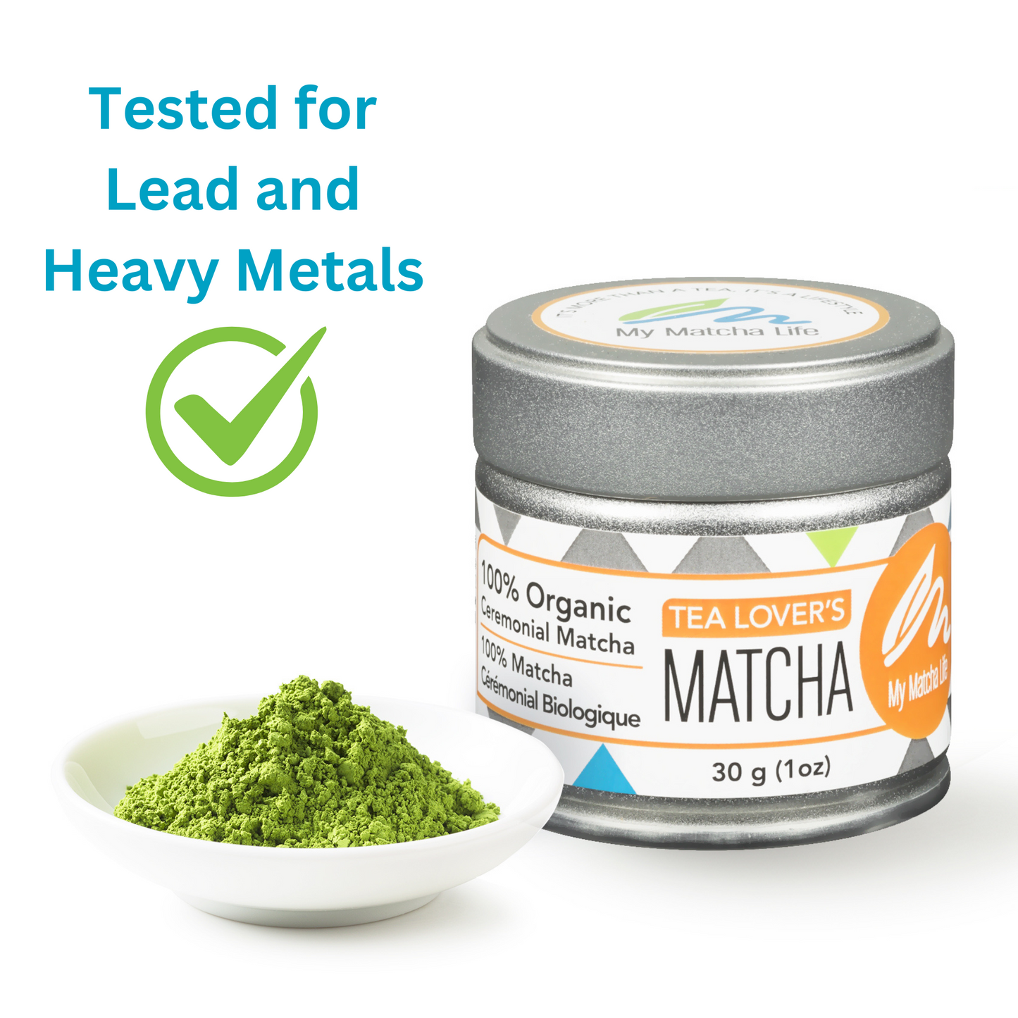 Tea Lover's Organic Ceremonial Matcha 1 oz Tin